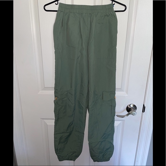 Shein Sage Green Cargo Pants - Picture 1 of 3